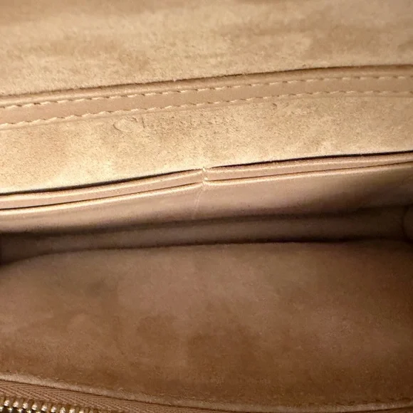 Christian Dior Dioraddict Studded Chain Wallet Blush Pink Leather - Picture 12 of 16